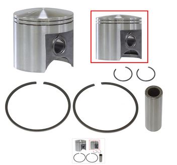 09-801-04 / 703-1014 PISTON KIT yamaha ET250 +.040'' +1mm
